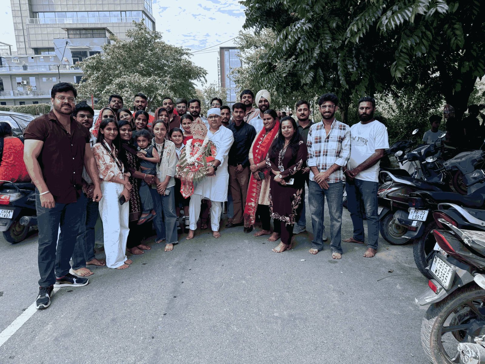 Ganpati group photo